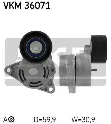 Ролик SKF VKM 36071